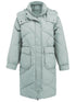 'Brynn' Hooded Long Sleeve Winter Coat - Celes Fashion